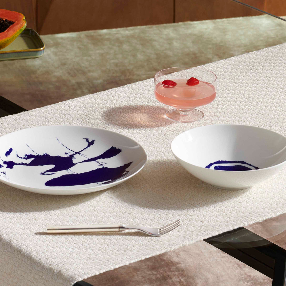 Porcelain Dinner Plates NEIGE Set of Two, designed by Richard Ginori for Cassina 02