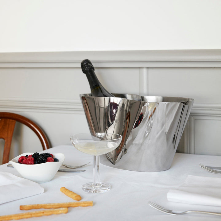 Stainless Steel Ice Bucket OTTO by Chiara Andreatti for Paola C 06