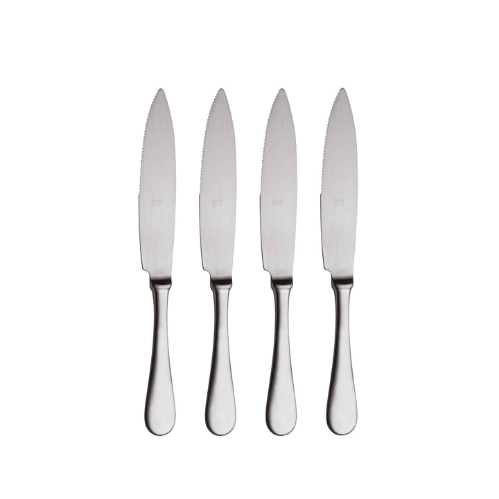 Stainless Steel STEAK KNIFE Set of Four by Mepra 01