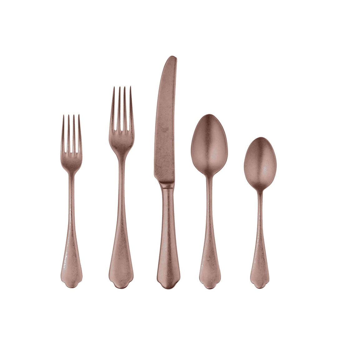 Stainless Steel Cutlery DOLCE VITA Set of Seventy-Five by Mepra 03