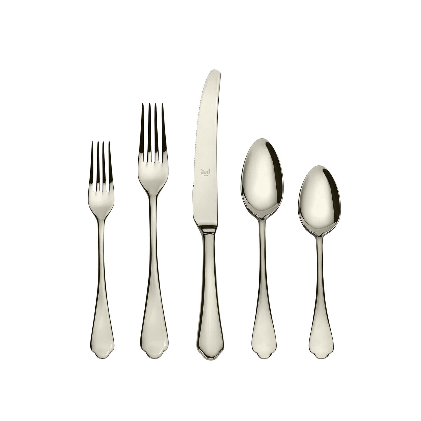 Stainless Steel Cutlery DOLCE VITA Set of Twenty-Four by Mepra 06