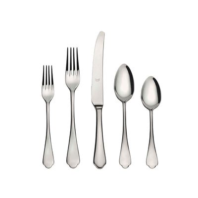 Stainless Steel Cutlery DOLCE VITA Set of Seventy-Five by Mepra 010