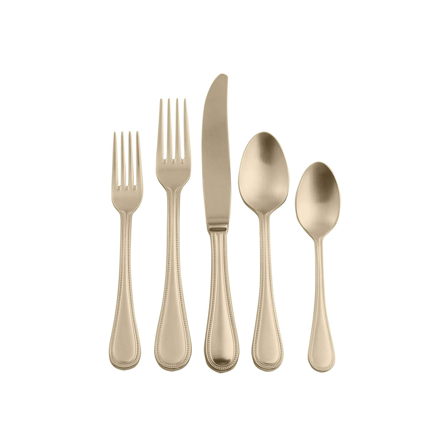 Stainless Steel Cutlery PERLA Set of Twenty-Four by Mepra 09