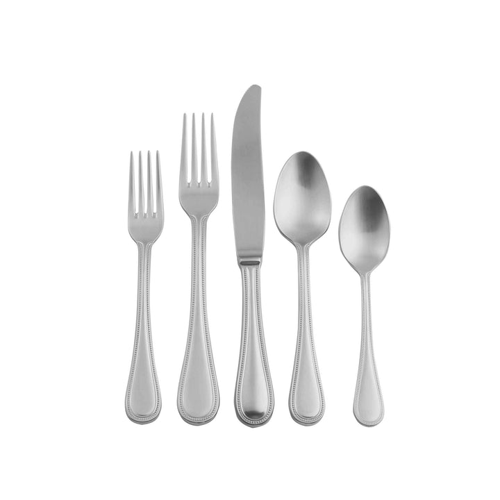 Stainless Steel Cutlery PERLA Set of Twenty-Four by Mepra 06