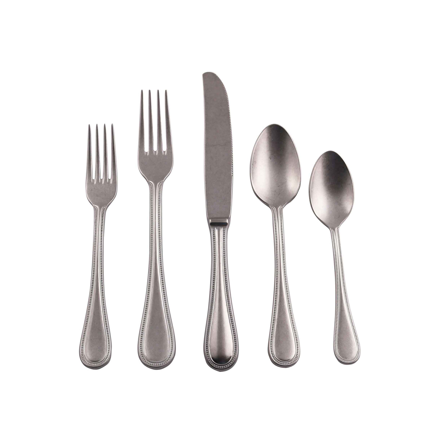 Stainless Steel Cutlery PERLA Set of Twenty-Four by Mepra 05