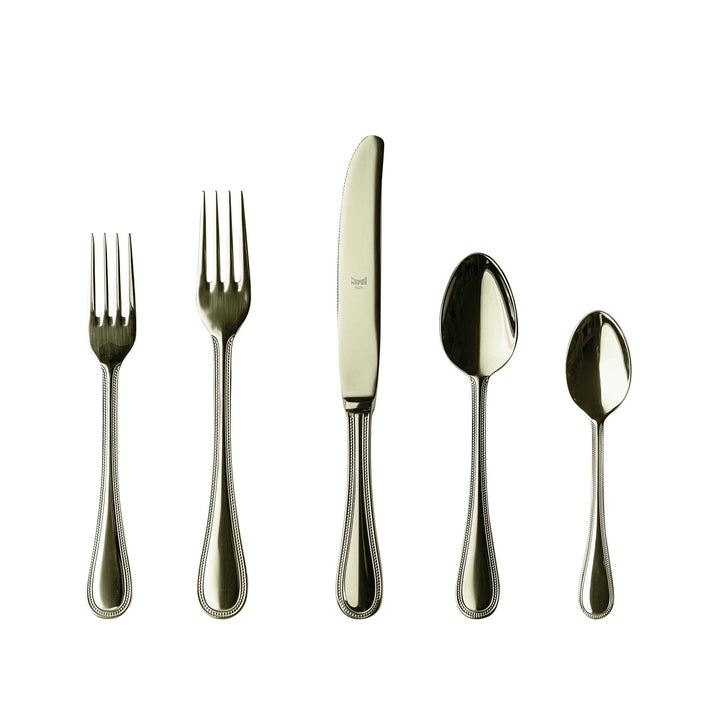 Stainless Steel Cutlery PERLA Set of Twenty-Four by Mepra 01
