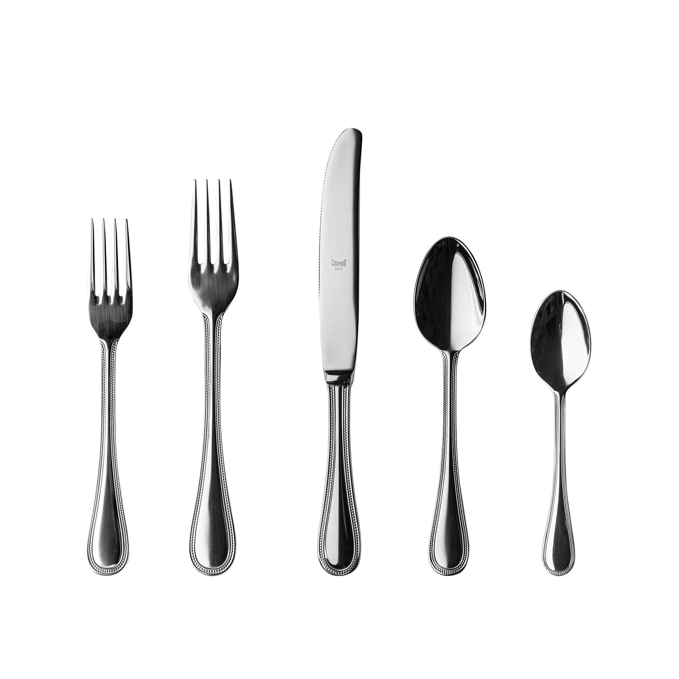 Stainless Steel Cutlery PERLA Set of Twenty-Four by Mepra 04