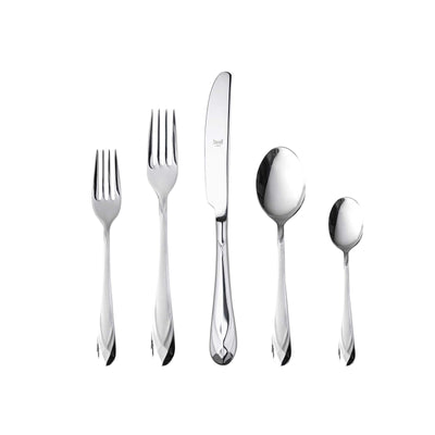 Stainless Steel Cutlery DIAMANTE Set of Seventy-Five by Mepra 01