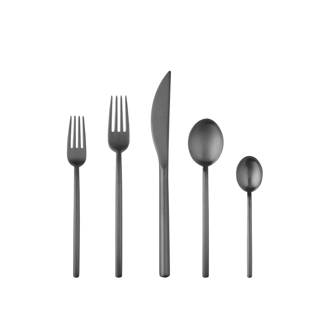 Stainless Steel Cutlery DUE Set of Twenty-Four by Mepra 010