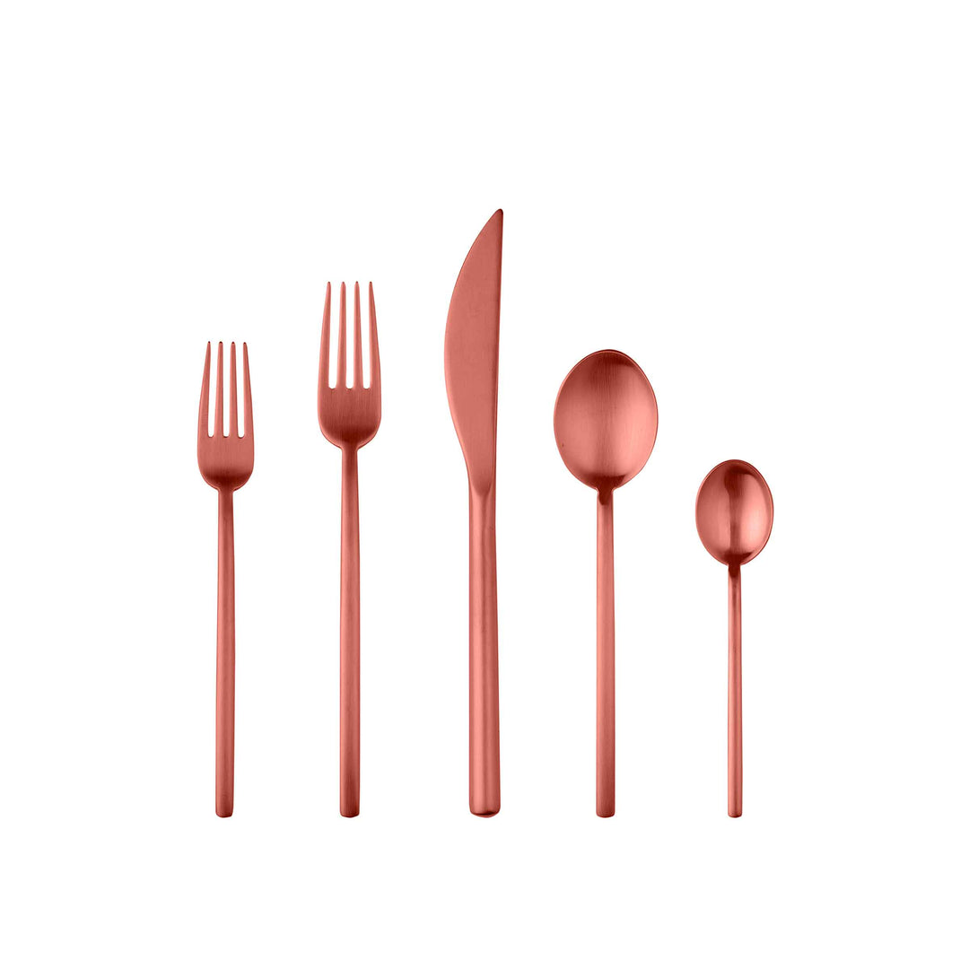 Stainless Steel Cutlery DUE Set of Twenty-Four by Mepra 09