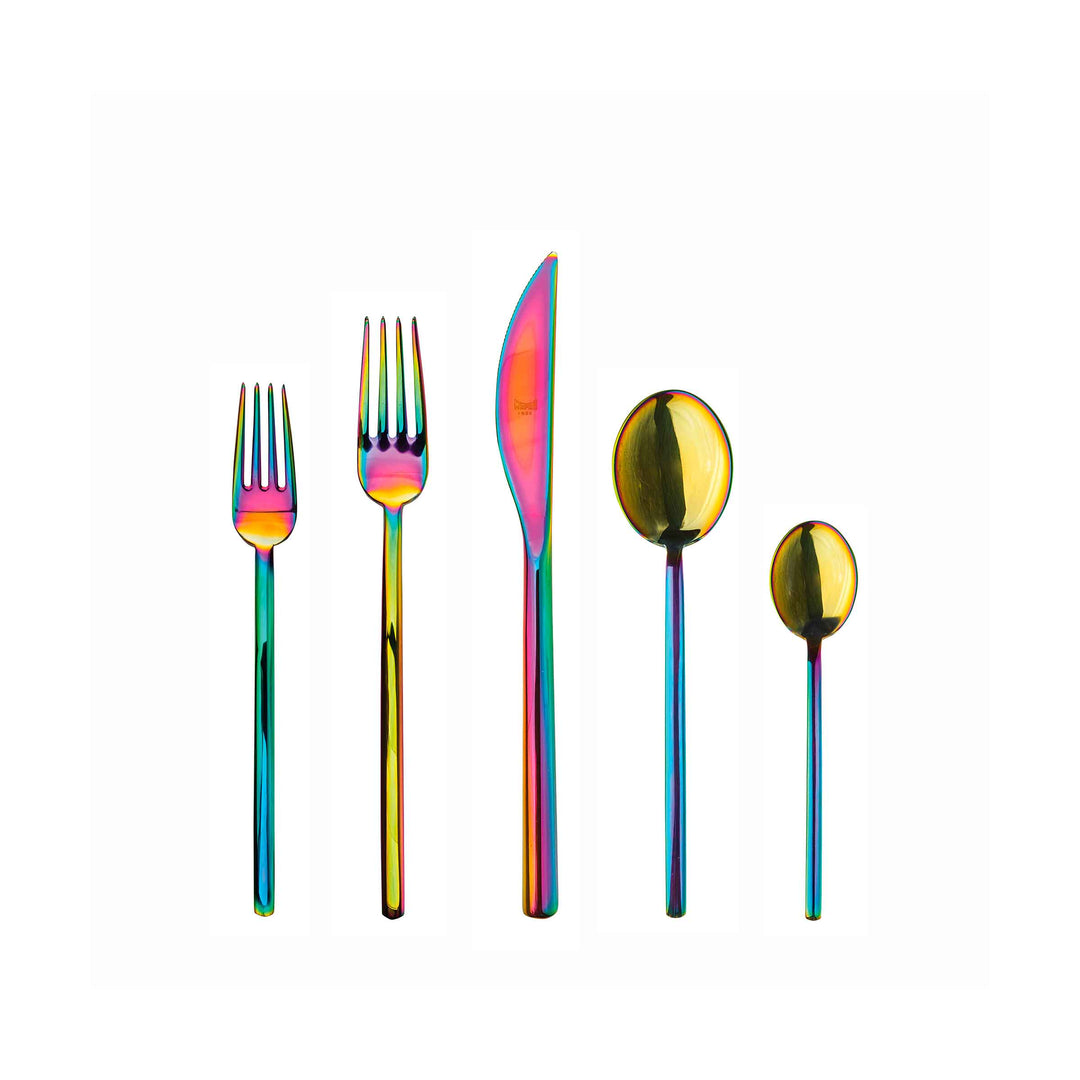 Stainless Steel Cutlery DUE Set of Twenty-Four by Mepra 07