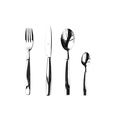Stainless Steel Cutlery MEDITERRANEA Set of Twenty-Four by Maurizio Duranti for Mepra 01