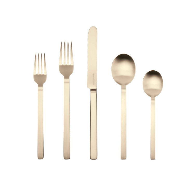 Stainless Steel Cutlery STILE Set of Seventy-Five by Pininfarina for Mepra 09