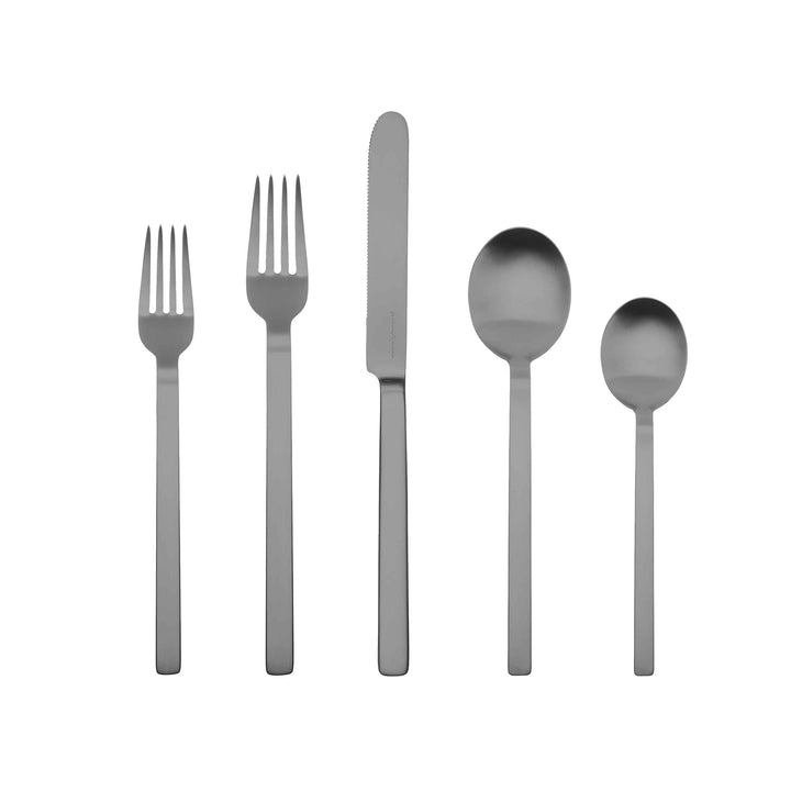 Stainless Steel Cutlery STILE Set of Twenty-Four by Pininfarina for Mepra 08