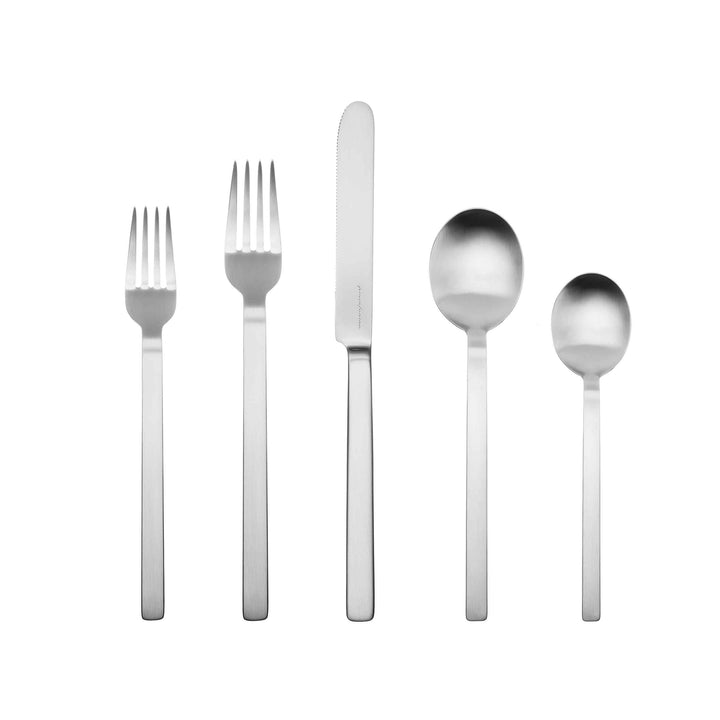 Stainless Steel Cutlery STILE Set of Seventy-Five by Pininfarina for Mepra 05