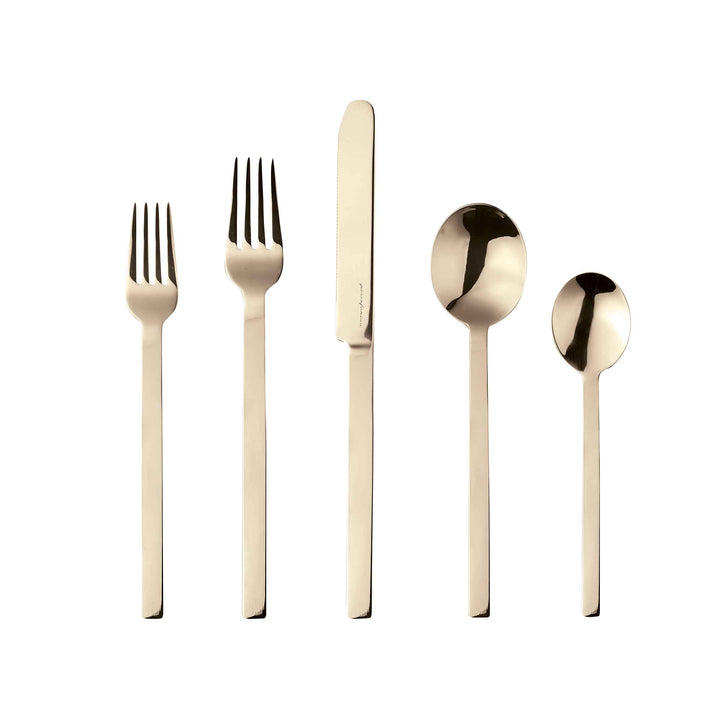 Stainless Steel Cutlery STILE Set of Twenty-Four by Pininfarina for Mepra 01