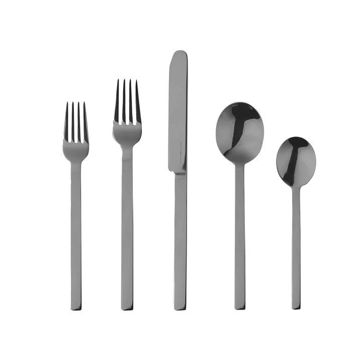 Stainless Steel Cutlery STILE Set of Seventy-Five by Pininfarina for Mepra 03