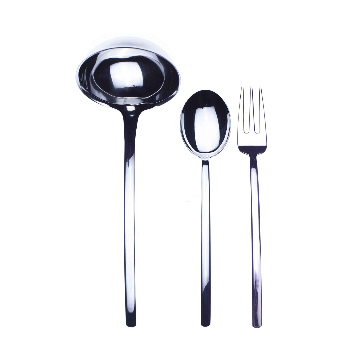 Stainless Steel Serving Set DUE by Mepra 01