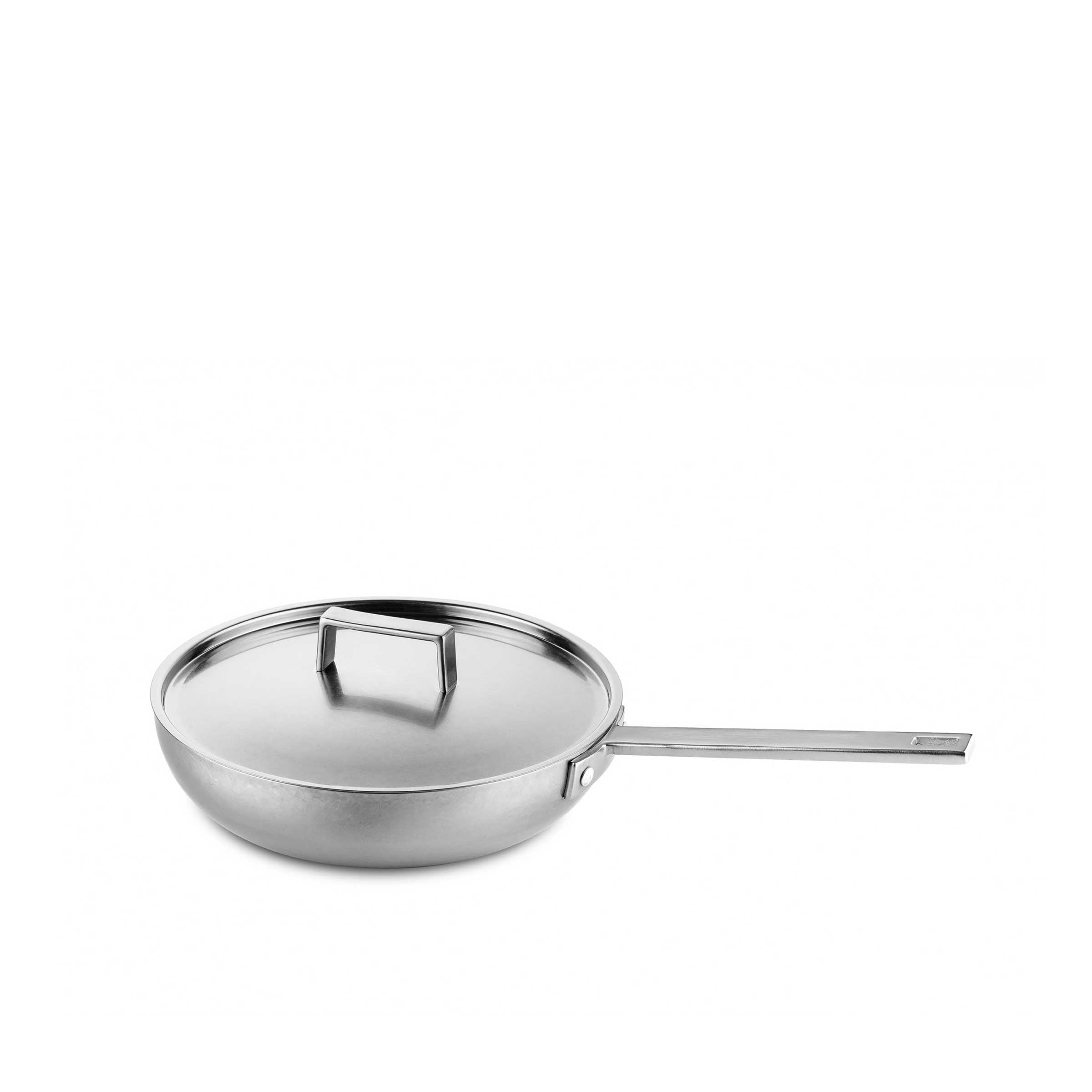 Stainless Steel Pan FRYING PAN ATTIVA PEWTER by Mepra. Shop on