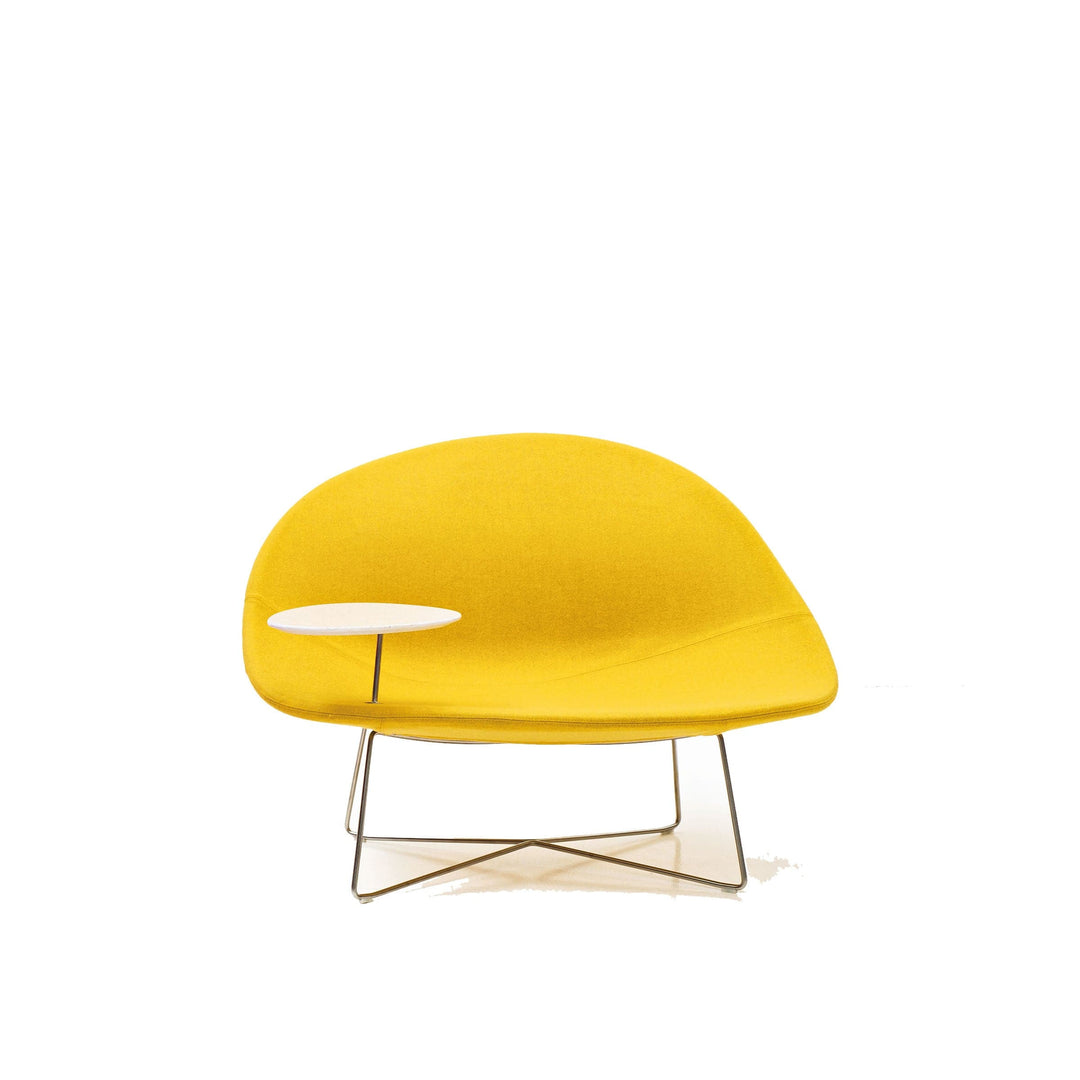 Fabric Armchair ISOLA with Side Table by Claesson Koivisto Rune for Tacchini 01