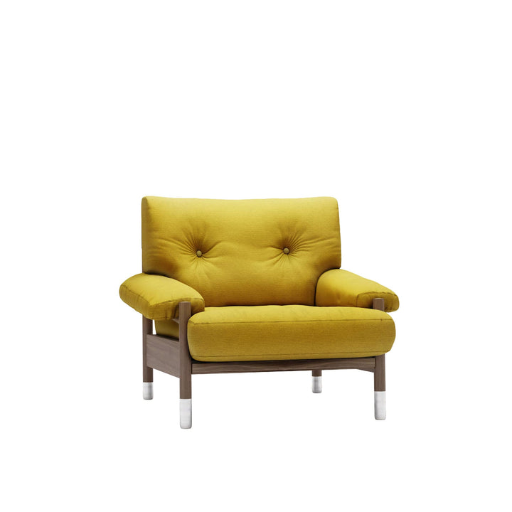 Fabric Armchair SELLA by Carlo de Carli for Tacchini 01