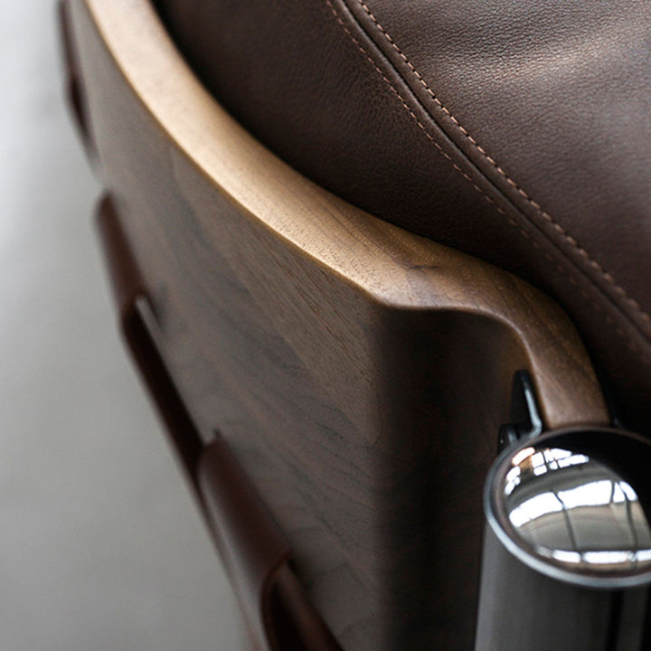Leather Three-Seater Sofa SELLA by Carlo de Carli for Tacchini 08