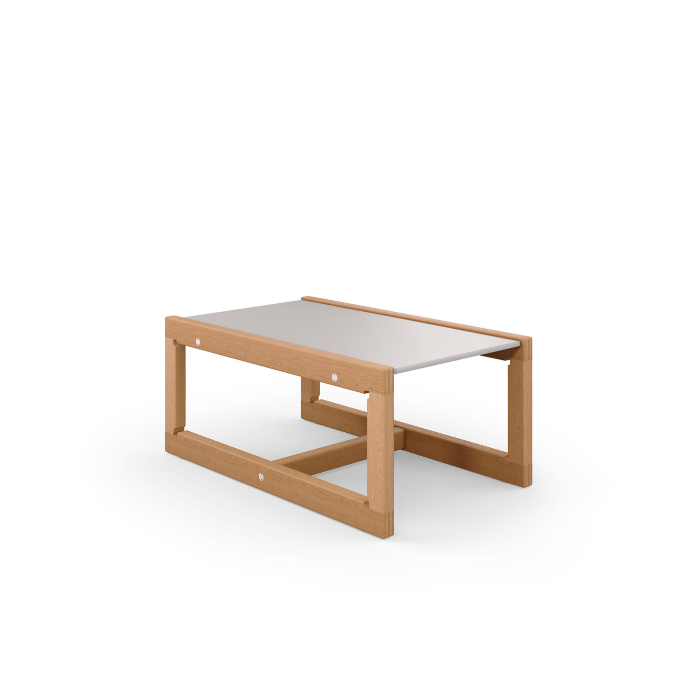 Teak Outdoor Coffee Table CARLOTTA, designed by Afra & Tobia Scarpa for Cassina 01
