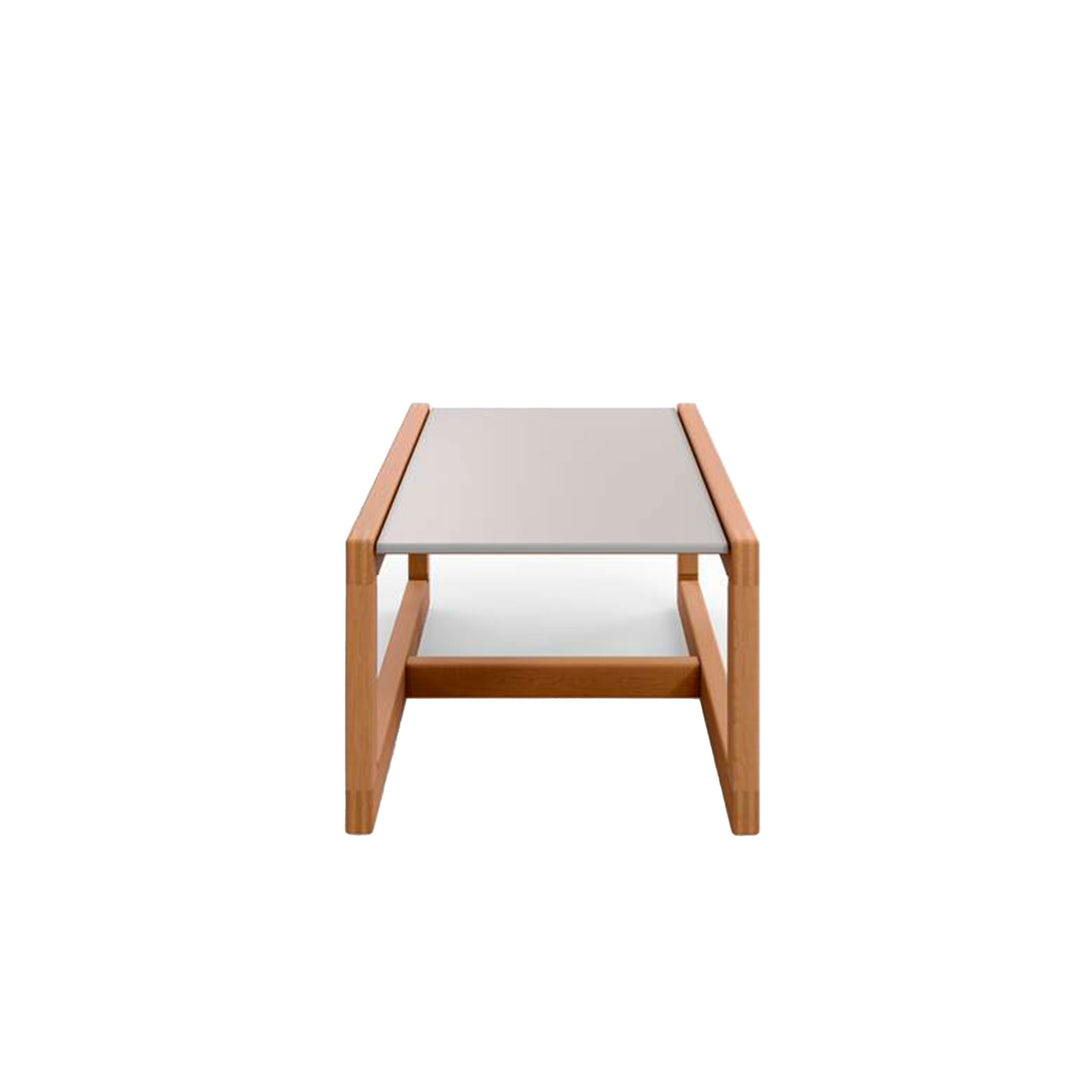 Teak Outdoor Coffee Table CARLOTTA, designed by Afra & Tobia Scarpa for Cassina 03