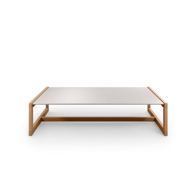 Teak Outdoor Coffee Table CARLOTTA, designed by Afra & Tobia Scarpa for Cassina 07