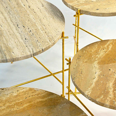 Stone Coffee Table STILTS Set of Three by Nicola Di Froscia for DFdesignLab 02