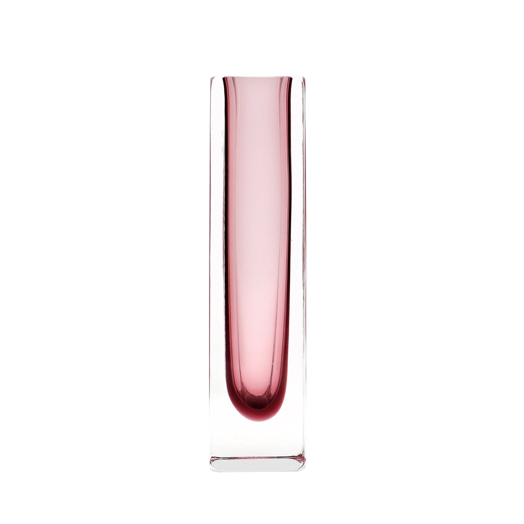 Murano Glass Vase SQUARE Amethyst 03