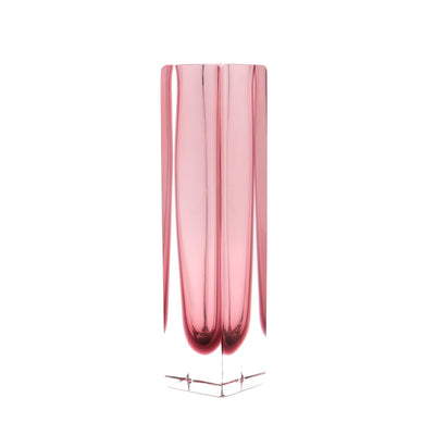 Murano Glass Vase SQUARE Amethyst 01