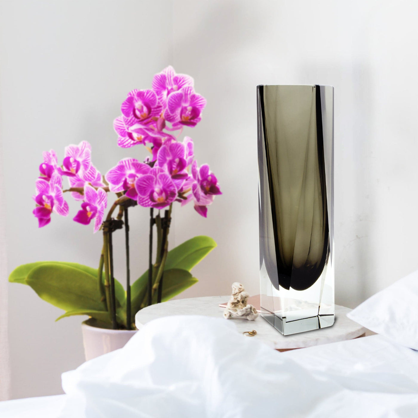 Murano Glass Vase TULIP M 02