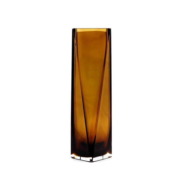 Murano Glass Vase TULIP XL Tobacco 03