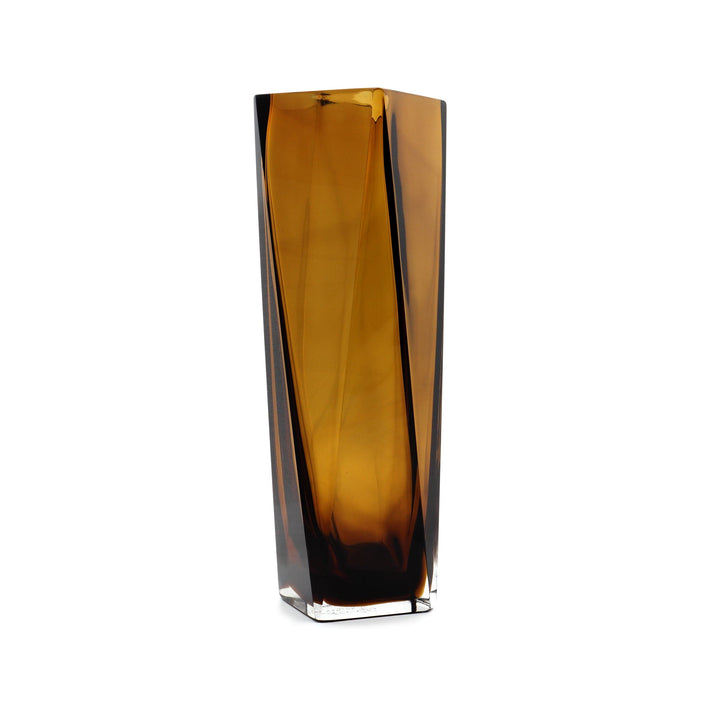 Murano Glass Vase TULIP XL Tobacco 04