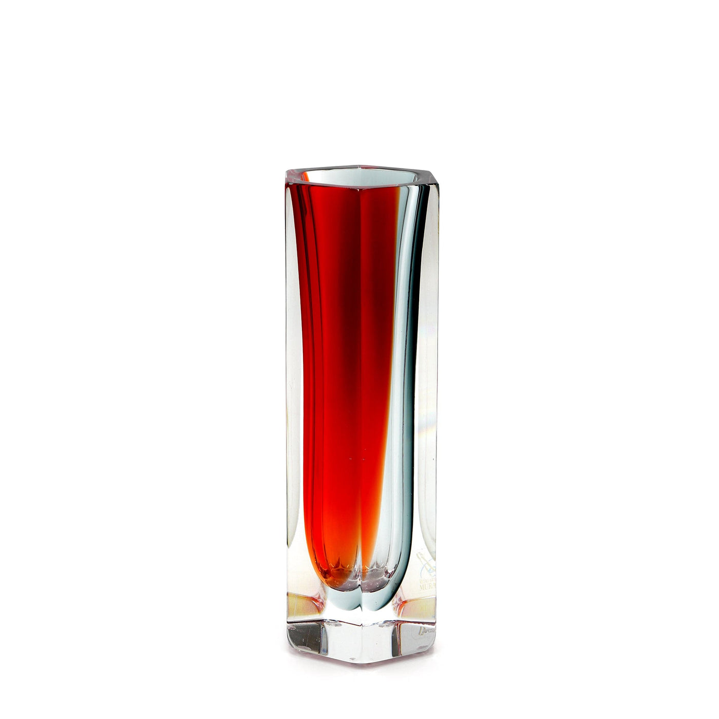 Murano Glass Vase HEXAGONAL S 01