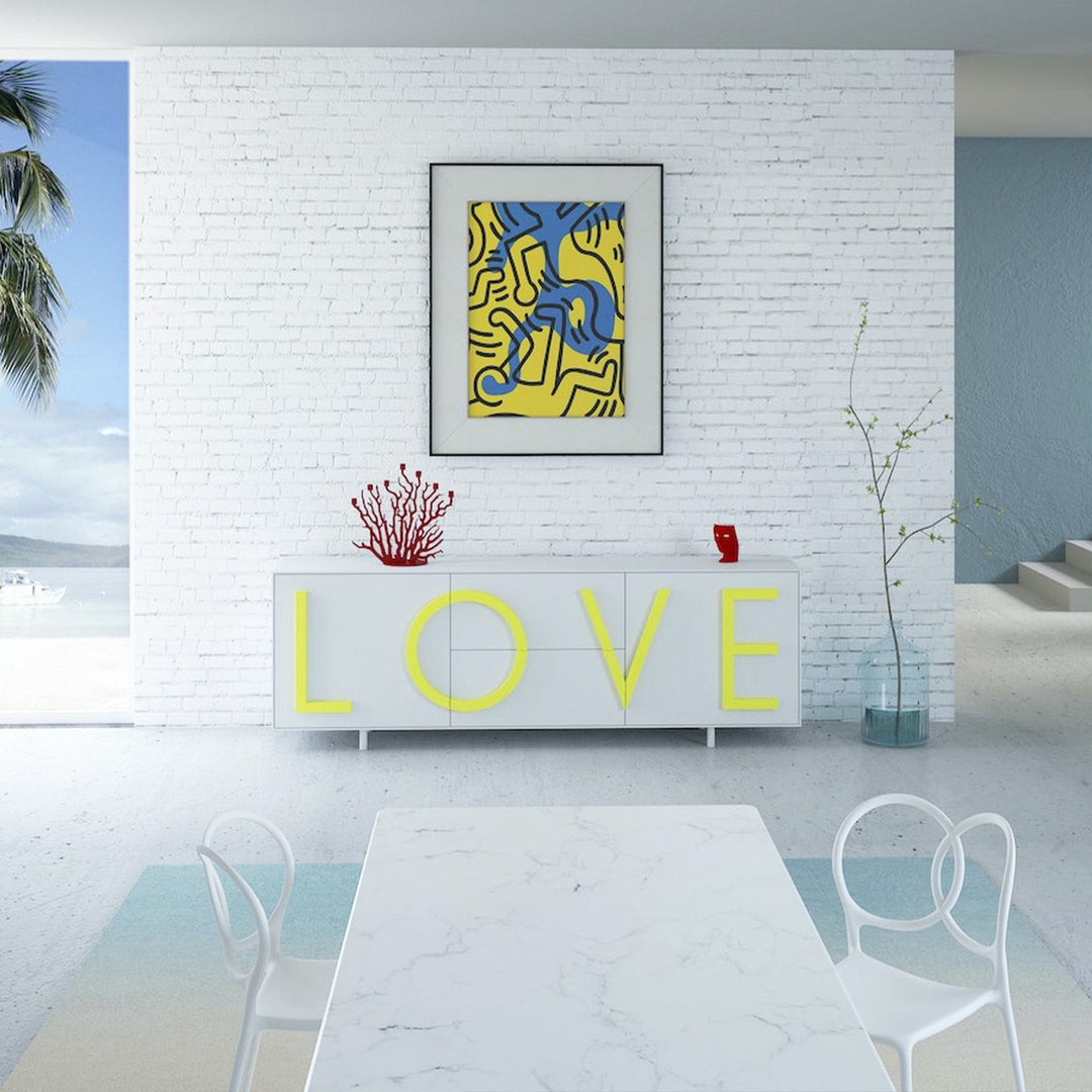 Sideboard LOVE WHITE by Fabio Novembre for Driade 04