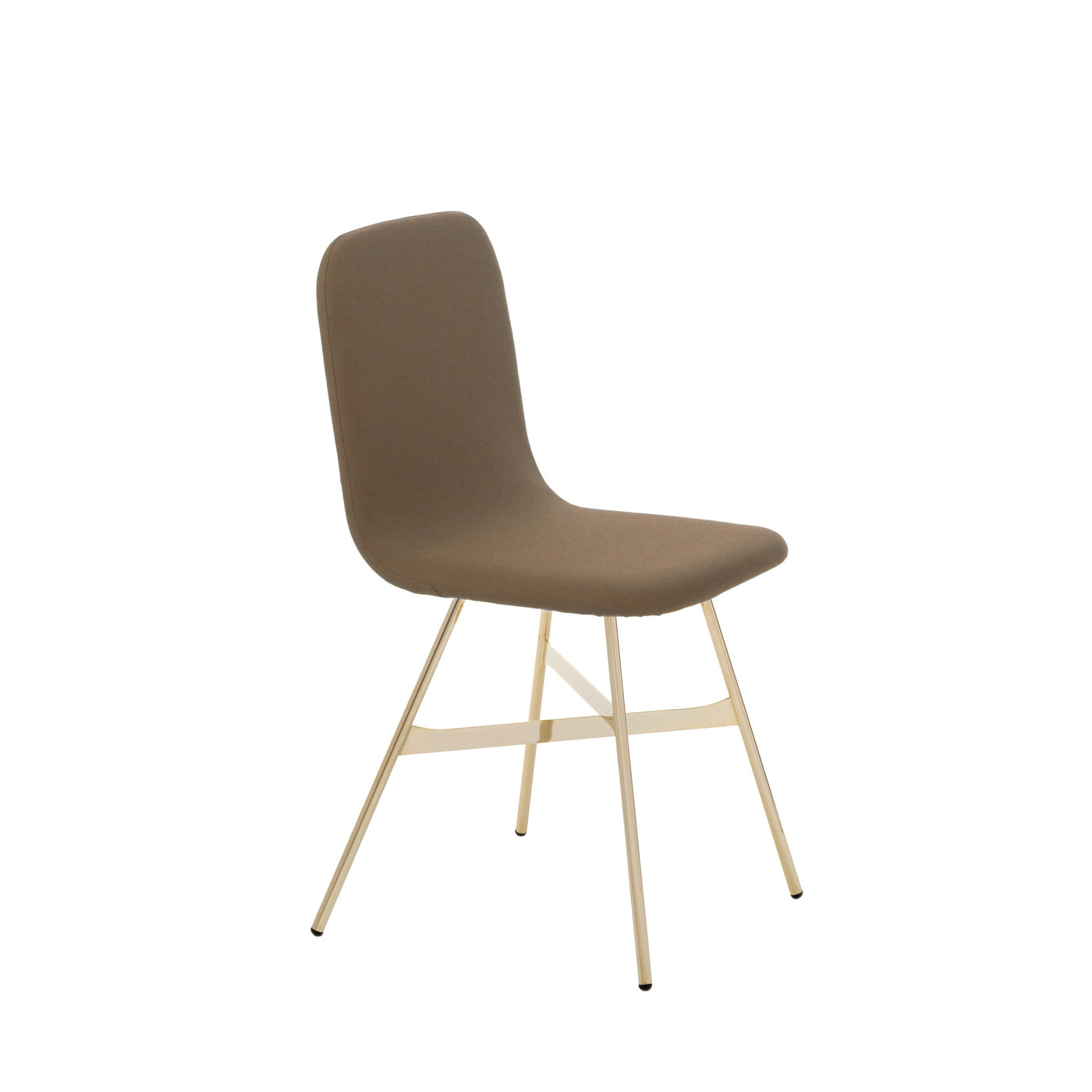 Upholstered Dining Chair TRIA SIMPLE GOLD by Colé Italia 05