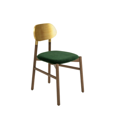 Upholstered Dining Chair BOKKEN Gold by Bellavista + Piccini for Colé Italia 02