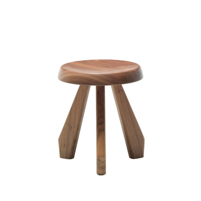 Wood Stool TABOURET MERIBEL, designed by Charlotte Perriand for Cassina 05