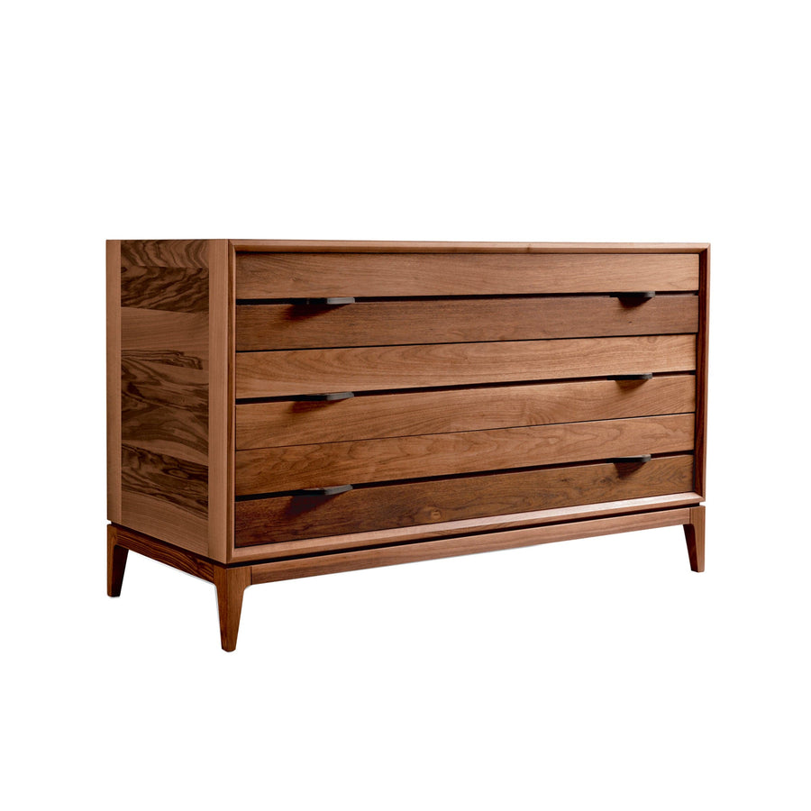 Walnut Wood Chest of Drawers BINARIO 01