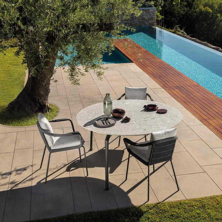 Outdoor Dining Chair CRUISE Alu by Ludovica + Roberto Palomba for Talenti 06