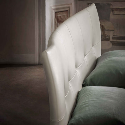 Leather Bed AURORA DUE by Tito Agnoli for Poltrona Frau 03