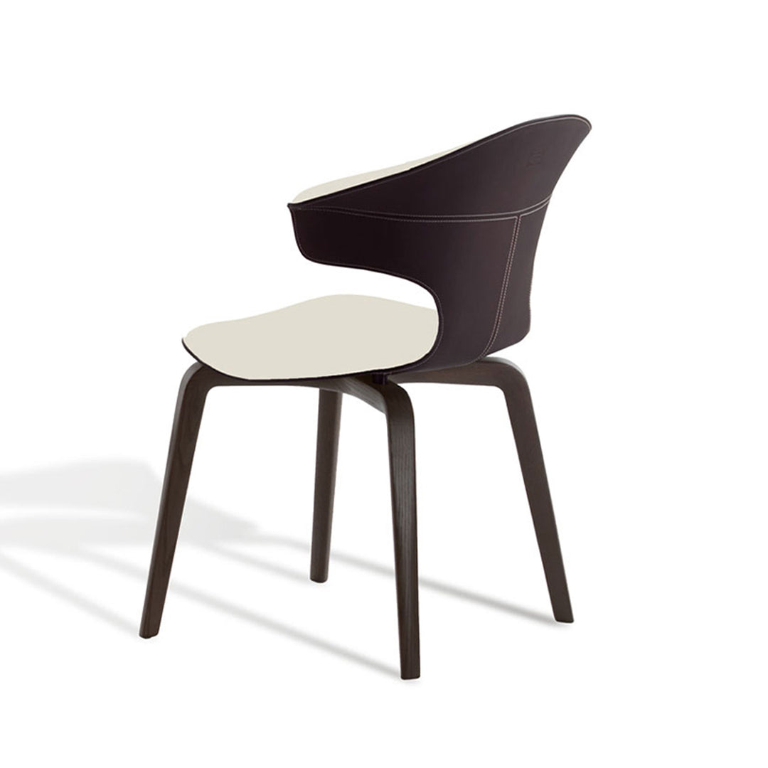 Leather Chair MONTERA by Roberto Lazzeroni for Poltrona Frau 07