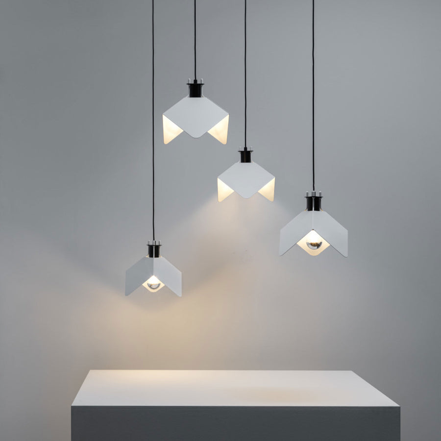 Suspension Lamp TRIEDRO by Joe Colombo for Stilnovo 01