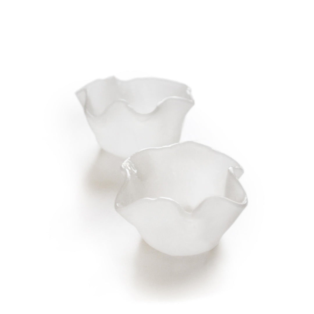 Murano Glass Bowls Set of Six STROPICCIATO by D.i. Più Andretto Design 04