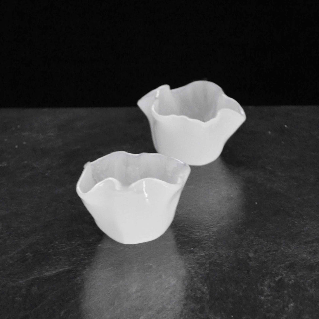 Murano Glass Bowls Set of Six STROPICCIATO by D.i. Più Andretto Design 05