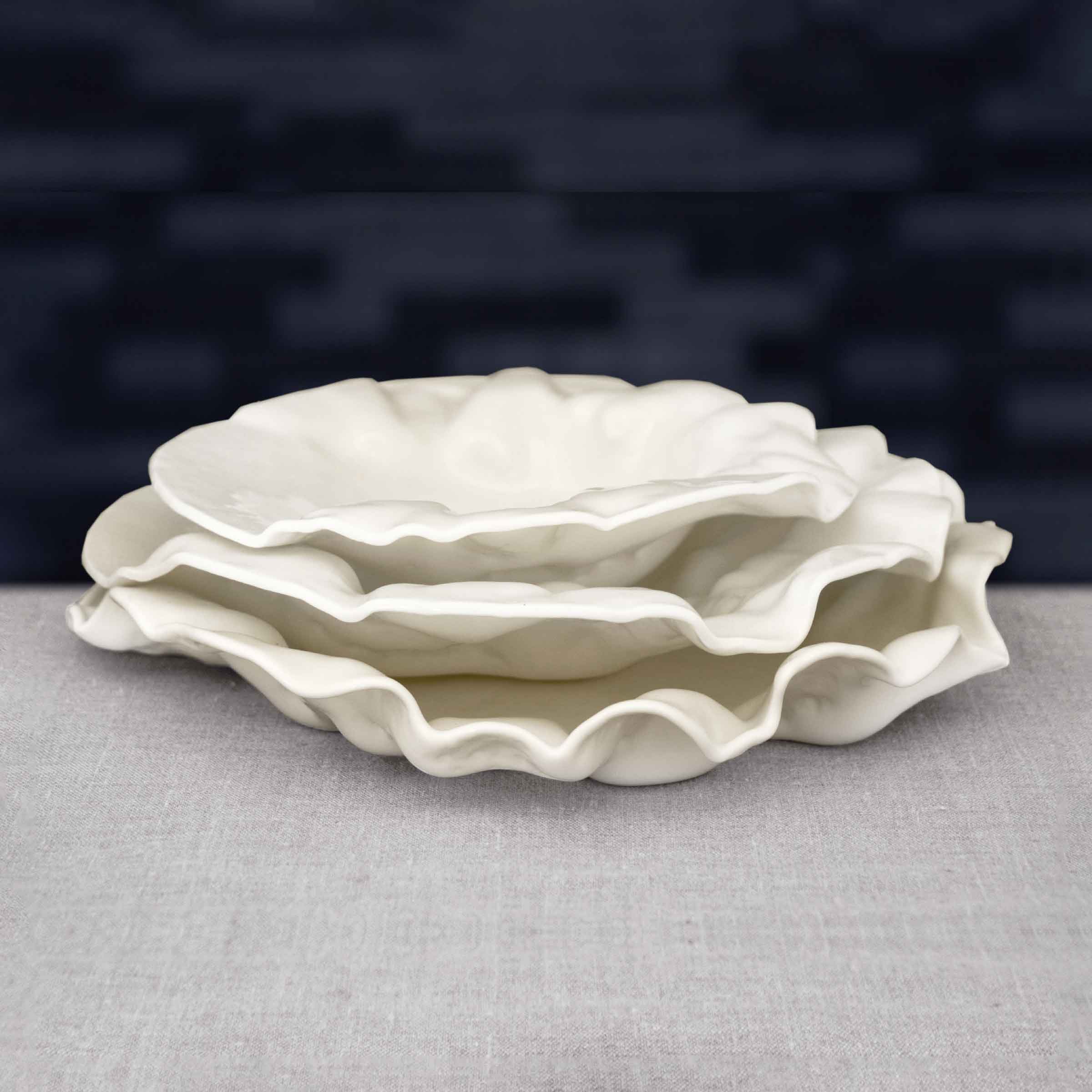 Murano Glass Dinnerware Set STROPIACCIATO by D.i. Più Andretto