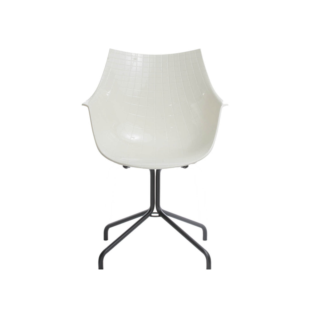 Chair with Four-Spoke Base MERIDIANA by Christophe Pillet for Driade 08