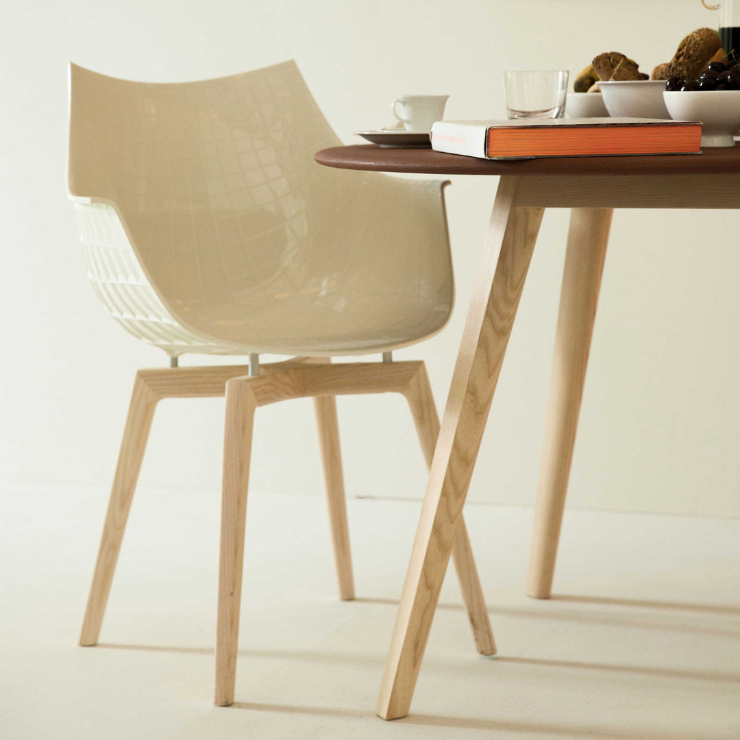 Wood Chair MERIDIANA by Christophe Pillet for Driade 02
